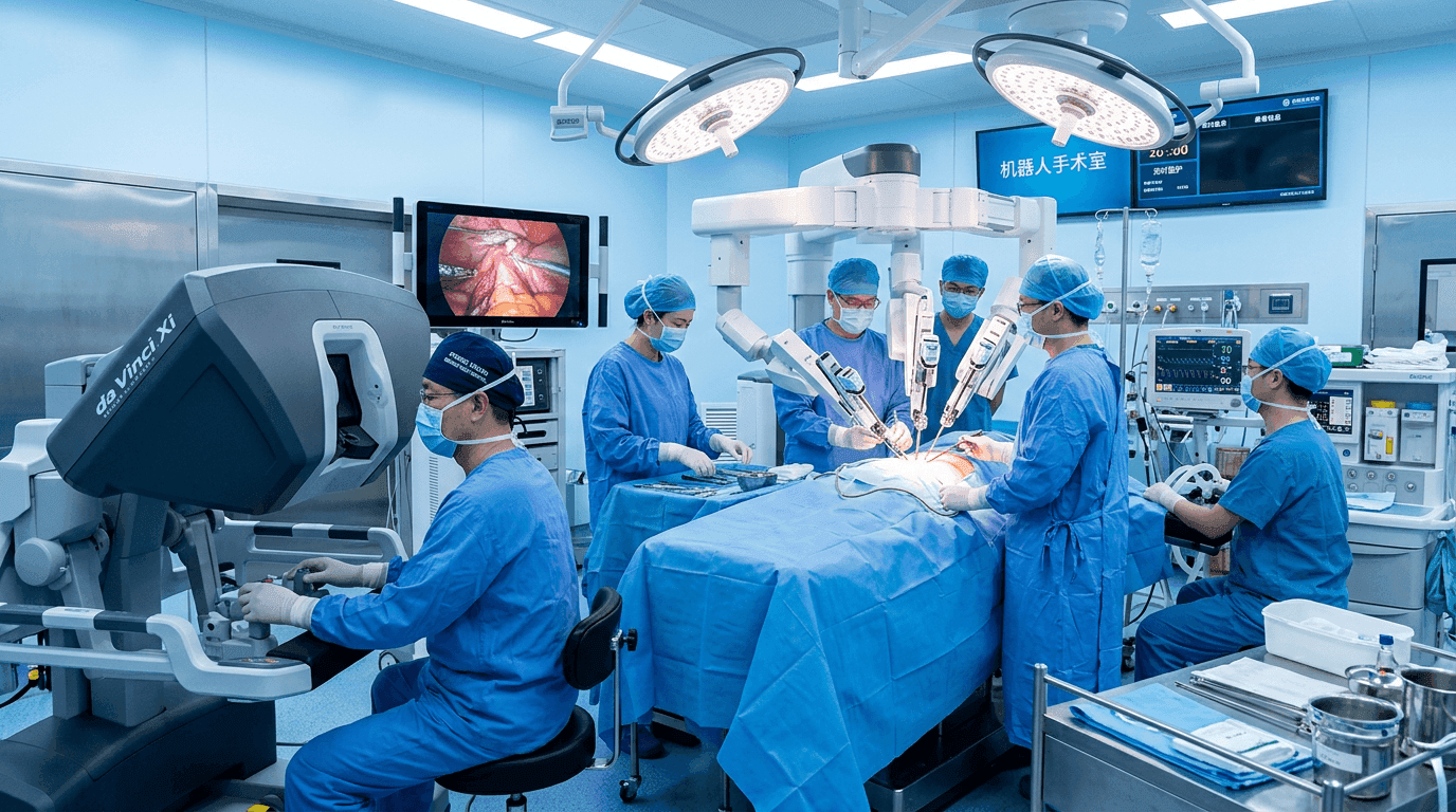 Advanced surgical facilities in China