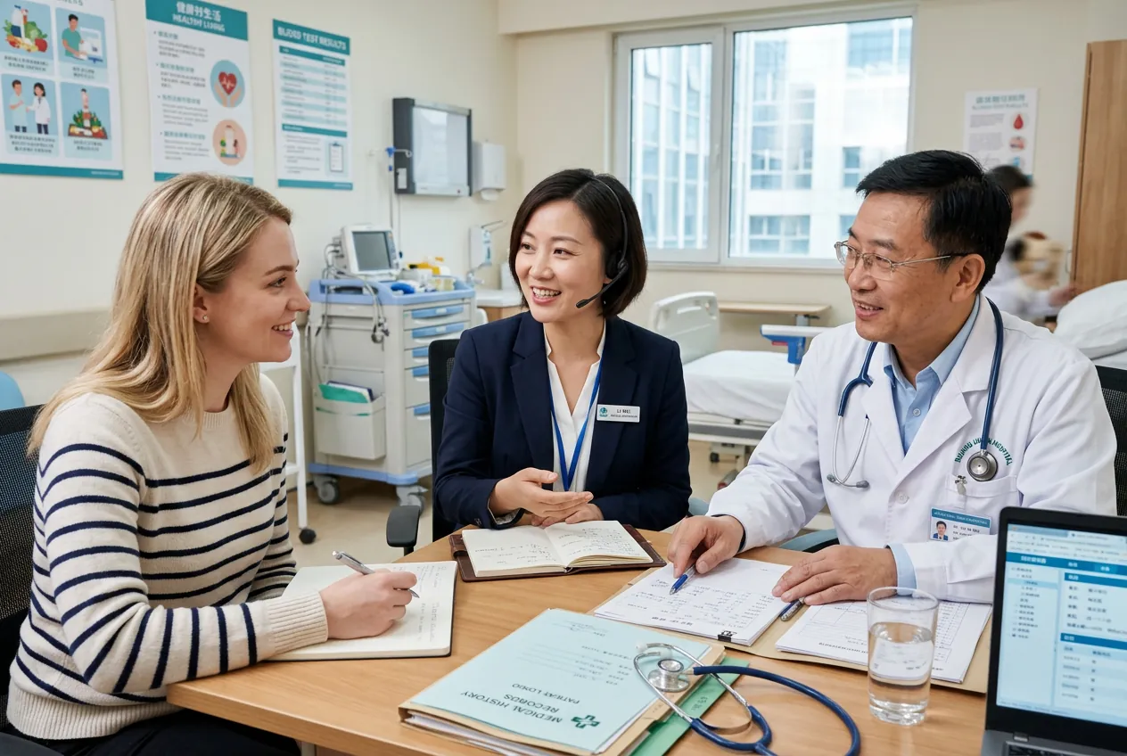 Bilingual medical service